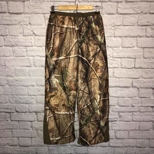 Mad Dog Gear pants womens size L camo high rise baselayer pullon winter realtree